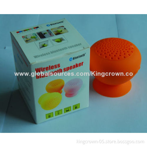 Suction Cup Mini Bluetooth Speaker with Handsfree Phone Call